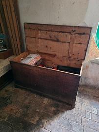 Cassapanca Antica Massello – Baule arte povera