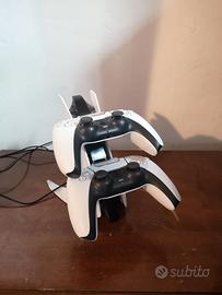 2 Joystick ps5 (playstation 5) + station ricarica