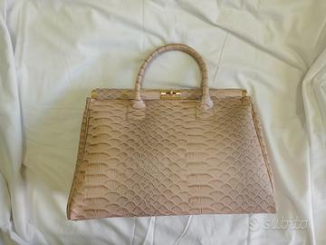 Borsa in vera pelle-MARCA ARMI E BAGAGLI-NUOVA