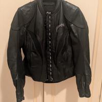 giacca moto alpinestar pelle