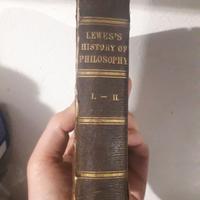 Libro di Lewes 1852 "A Biographical History.."