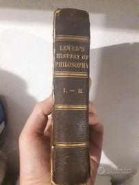 Libro di Lewes 1852 "A Biographical History.."
