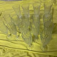 BICCHIERI DA CHAMPAGNE IN CRISTALLO CRISTAL D'ARQU