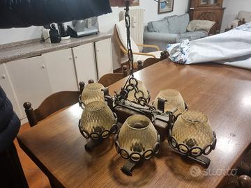 lampadario da soffitto per taverna