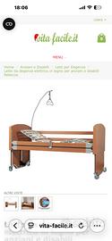 Letto  e sollevatore elettrico