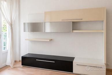 Parete attrezzata moderna soggiorno - L 2.70 H 2.0