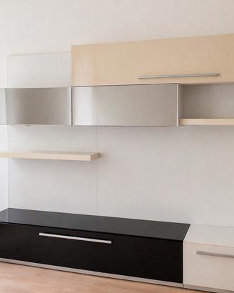 Parete attrezzata moderna soggiorno - L 2.70 H 2.0