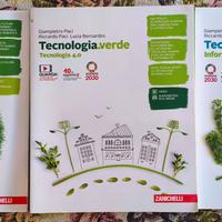 libri scuola media "tecnologia verde" full set