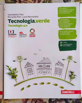 libri scuola media "tecnologia verde" full set