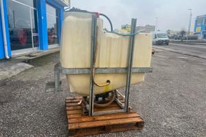 botte per diserbo da 6 quintali senza archi