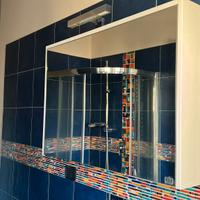 Specchio contenitore bagno 