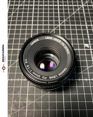 Canon FD 50mm 1:1.8 SC - Perfetto!