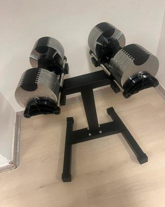 Manubri regolabili in ACCIAIO 2-32kg | 5-43kg