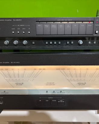 Coppia technics SU-A6MK2 e SE-A5MK5
