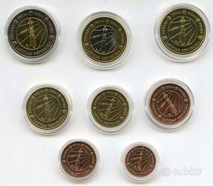 LETTONIA LATVIA 2003 EURO PROBEN ESSAI SPECIMEN PR