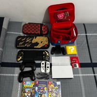 Nintendo switch oled + accessori (giochi esclusi