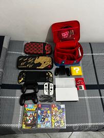 Nintendo switch oled + accessori (giochi esclusi