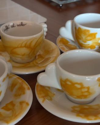 Set di 6 tazzine e 6 piattini per caffe della THUN