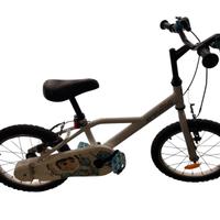 Bici bambino BTWIN 16" bianca