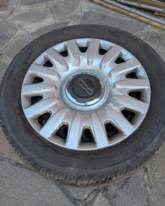 4 Gomme, cerchio e copricerchio 205 55 16 per 500L