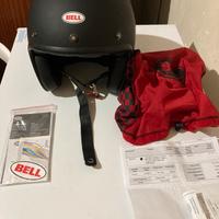 Casco jet Bell + guanti scrambler  alpinestars