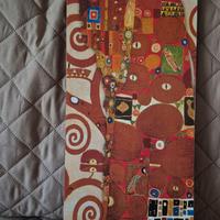Quadretto Klimt  su legno 48x19- €30