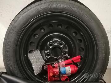 Ruotino di scorta 125/80 R16 con crick oleo