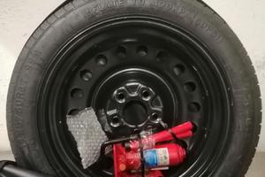 Ruotino di scorta 125/80 R16 con crick oleo