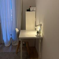 Scrivania IKEA LINNMON/ADILS bianca 100x60 cm