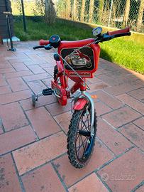 Bicicletta bimbo Cars