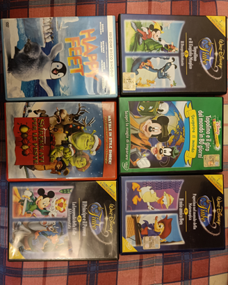 12 DVD Walt Disney originali