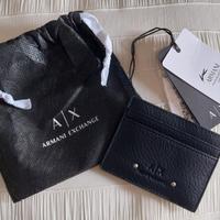 Portafoglio unisex porta carte di credito Armani