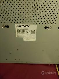 impianto sorveglianza hikvision 