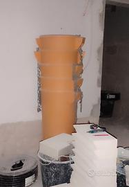 tubi per scarico macerie 