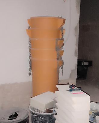 tubi per scarico macerie 