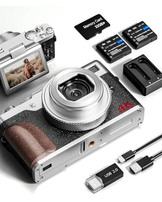 NBD K100 Fotocamera Digitale 4K.