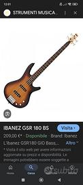 Basso IBANEZ GSR 180