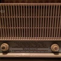 Radio d'epoca a valvole Wundercart funzionante