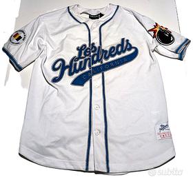 Camicia Baseball Los Hundreds Bianca M Ottime