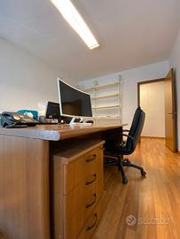 Scrivania noce con cassatiera