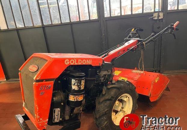 Motocoltivatore diesel goldoni 10 cv con fresa