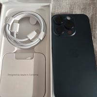 Apple Iphone 15 pro 256gb blu titanium