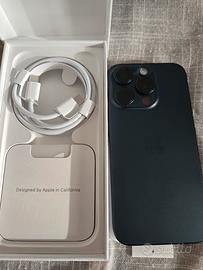 Apple Iphone 15 pro 256gb blu titanium
