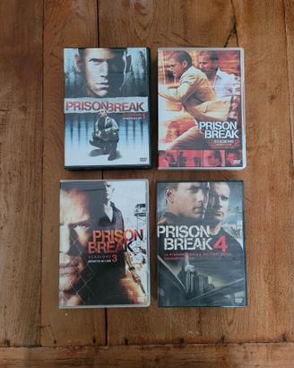 Lotto DVD Prison Break - Stagioni 1-2-3-4