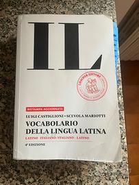 Vocabolario della lingua latina 4’ edizione