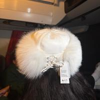 Cappello in vera pelle Luka-Pelli leather