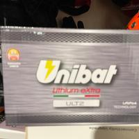 Batteria al litio moto unibat