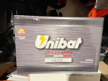 Batteria al litio moto unibat