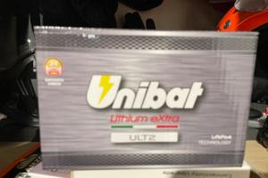 Batteria al litio moto unibat