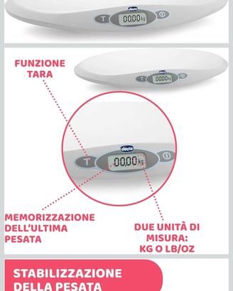 Chicco Bilancia Elettronica Digitale Pesa Bambini 